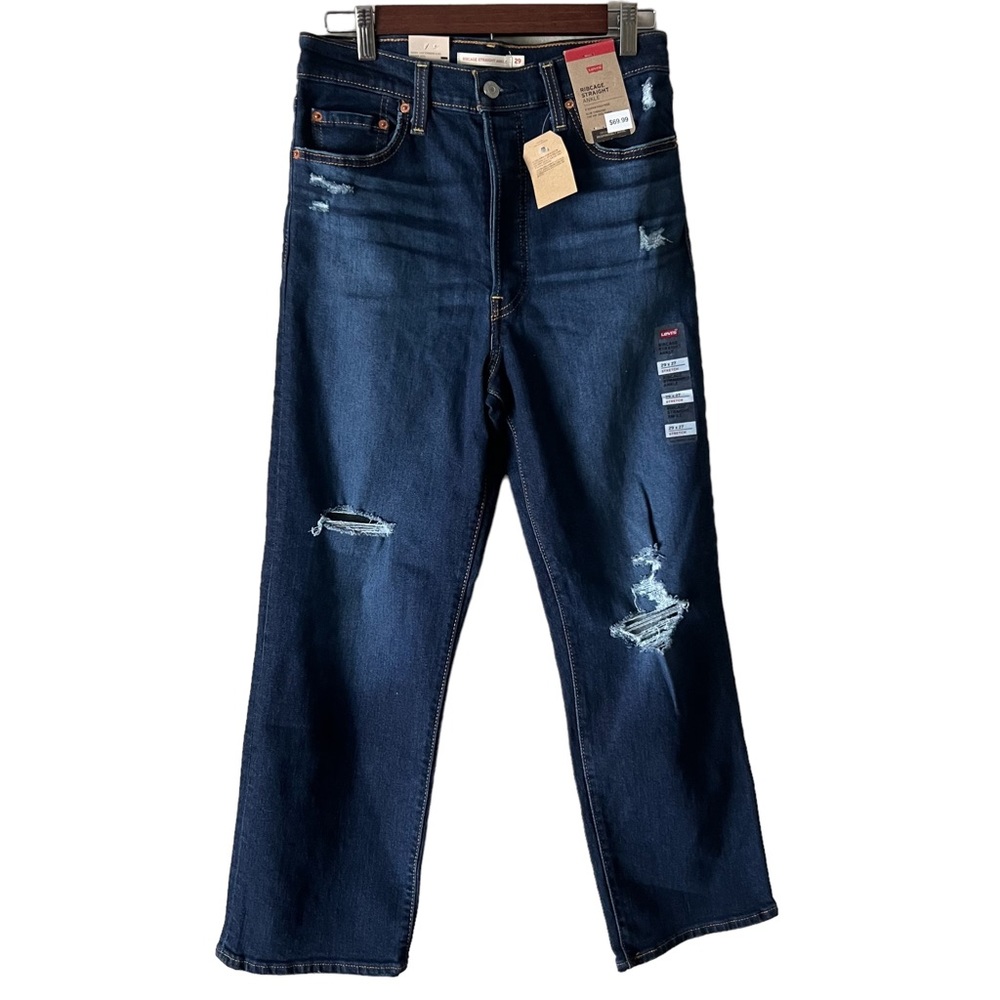 Levi’s Ribcage Straight Ankle Jeans